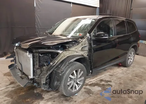 2021 Honda Pilot Awd Ex-L z USA, uszkodzony, nr VIN 5FNYF6H5XMB091094